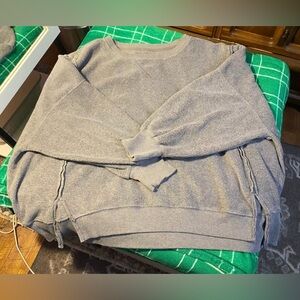 American Eagle Outfitters Gray Crewneck oversized sweatshirt